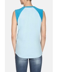 T-SHIRT GIROCOLLO MANICA ALETTA IN JERSEY 100% COTONE. Vestibilità regular.