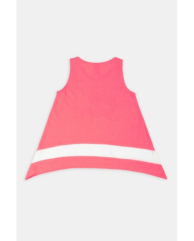 CANOTTA IN JERSEY MISTO COTONE