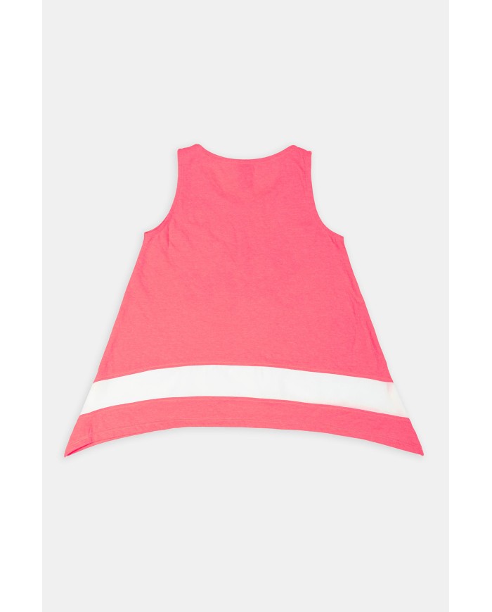 CANOTTA IN JERSEY MISTO COTONE