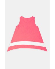 CANOTTA IN JERSEY MISTO COTONE