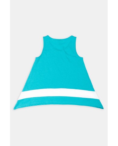 CANOTTA IN JERSEY MISTO COTONE