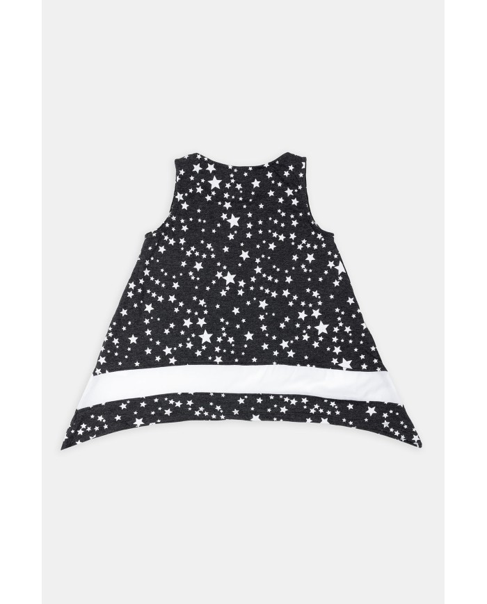 CANOTTA IN JERSEY MISTO COTONE