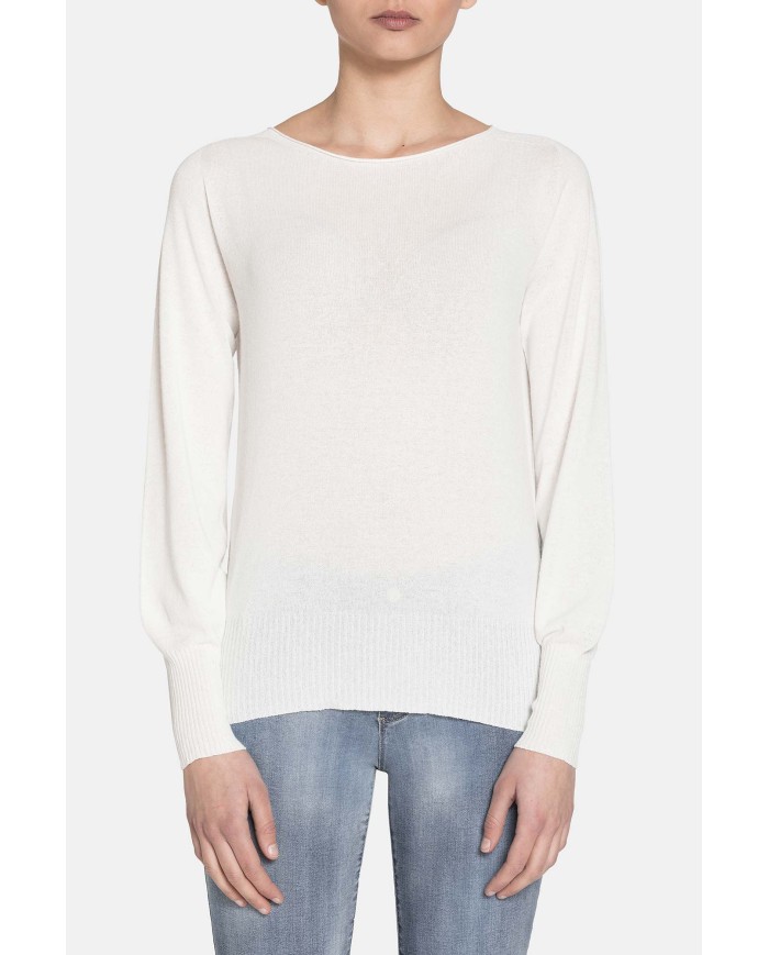 MAGLIA COLLO A BARCHETTA