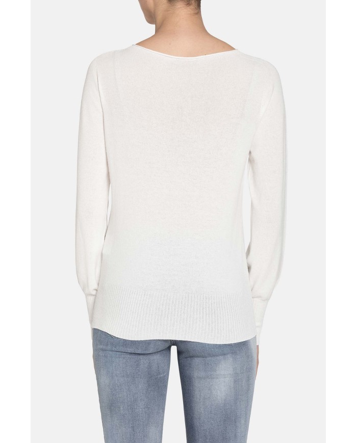 MAGLIA COLLO A BARCHETTA