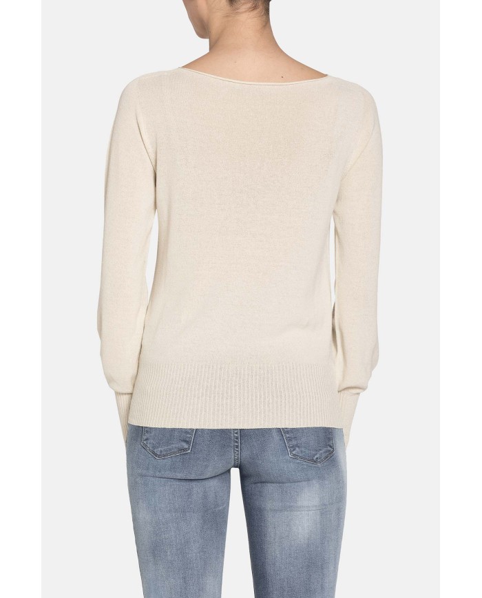 MAGLIA COLLO A BARCHETTA