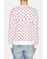 FELPA GIROCOLLO A MANICA LUNGA IN 100% COTONE.