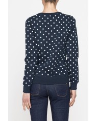 FELPA GIROCOLLO A MANICA LUNGA IN 100% COTONE.