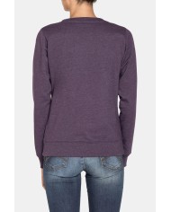 FELPA GIROCOLLO COTONE POLIESTERE