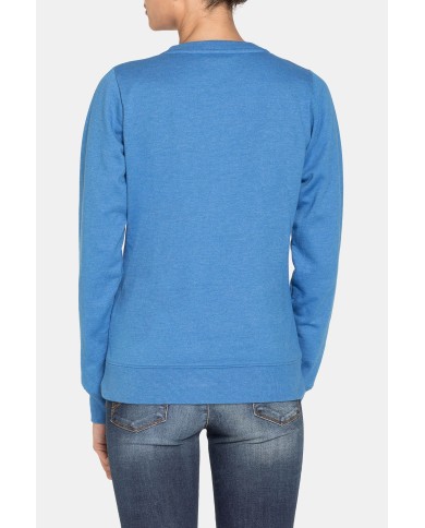 FELPA GIROCOLLO COTONE POLIESTERE