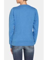 FELPA GIROCOLLO COTONE POLIESTERE