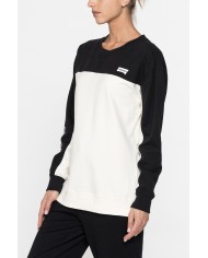 FELPA BICOLORE FELPATA