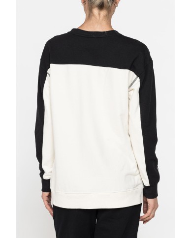 FELPA BICOLORE FELPATA