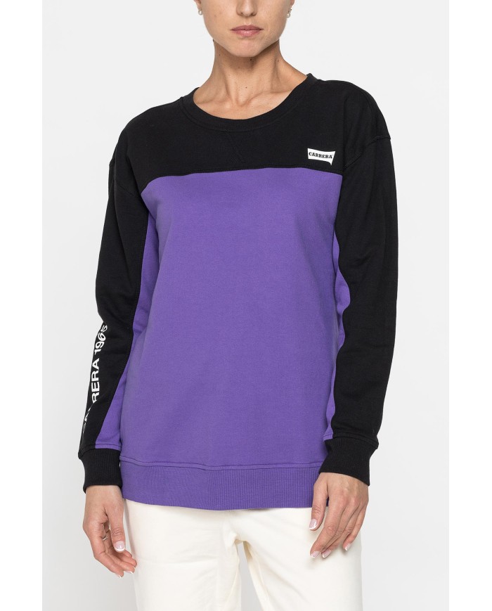 FELPA BICOLORE FELPATA