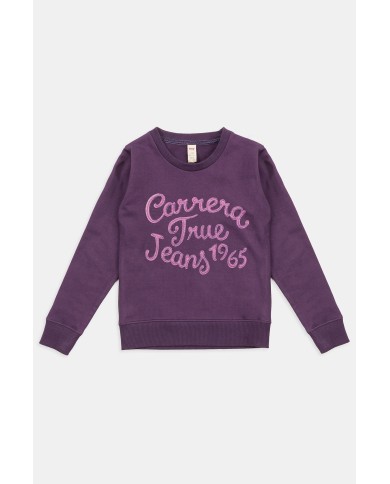 FELPA GIROCOLLO 100% COTONE.