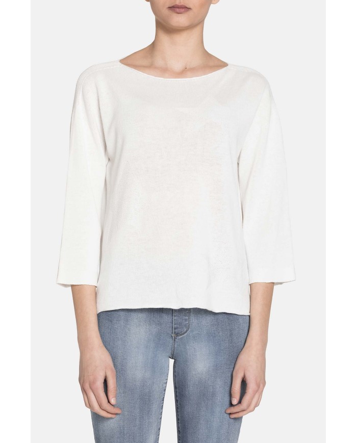 MAGLIA COLLO A BARCHETTA