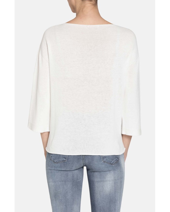 MAGLIA COLLO A BARCHETTA