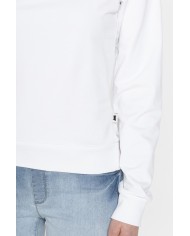 FELPA CON SCOLLO QUADRATO