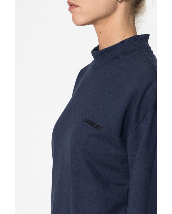 FELPA OVERSIZE CON COLLO A VULCANO