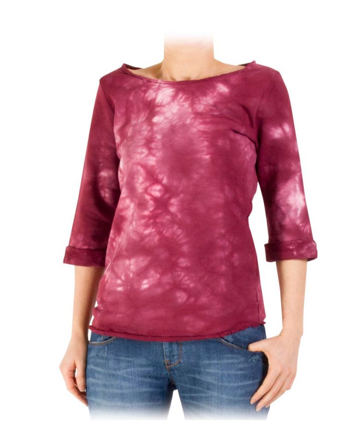 FELPA IN COTONE MALTINTA