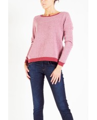 FELPA CON DIETRO IN TESS.CHIFFON