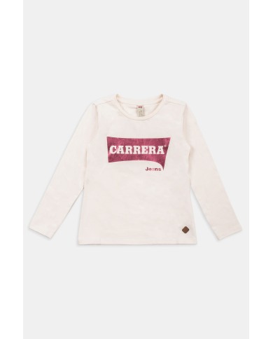 T-SHIRT GIROCOLLO IN JERSEY DI COTONE