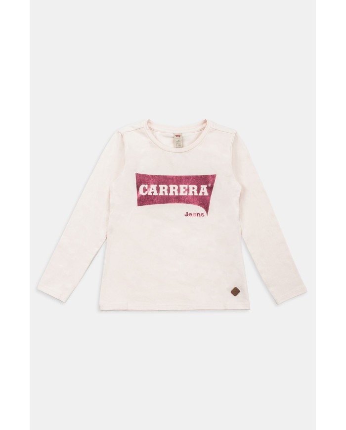 T-SHIRT GIROCOLLO IN JERSEY DI COTONE