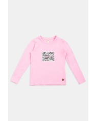 T-SHIRT GIROCOLLO IN JERSEY DI COTONE