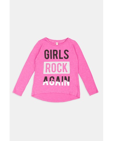 T SHIRT GIROCOLLO IN JERSEY COTONE. Vestibilità regolare.