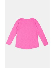 T SHIRT GIROCOLLO IN JERSEY COTONE. Vestibilità regolare.