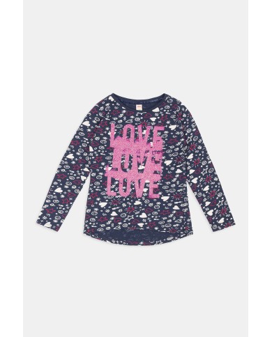 T SHIRT GIROCOLLO IN JERSEY COTONE. Vestibilità regolare.