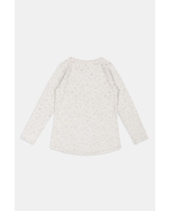 T SHIRT GIROCOLLO IN JERSEY COTONE. Vestibilità regolare.