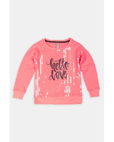 FELPA GIROCOLLO MISTO COTONE