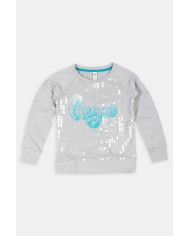 FELPA GIROCOLLO MISTO COTONE