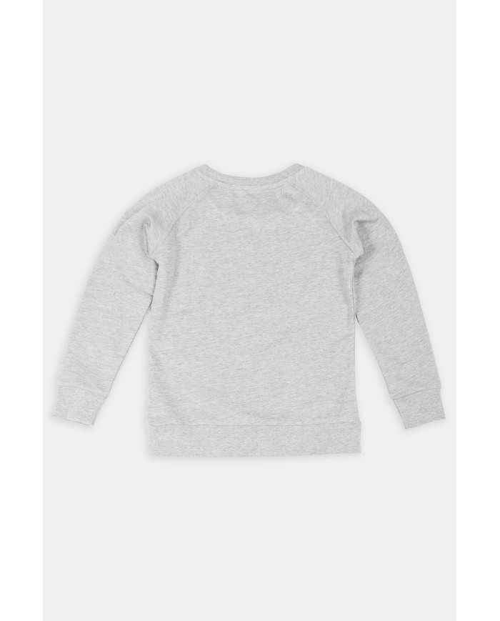 FELPA GIROCOLLO MISTO COTONE