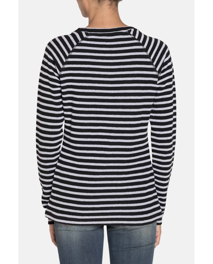 MAGLIA GIROCOLLO 100% COTONE. Vestibilità regolare.