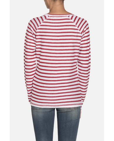 MAGLIA GIROCOLLO 100% COTONE. Vestibilità regolare.