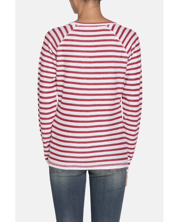 MAGLIA GIROCOLLO 100% COTONE. Vestibilità regolare.