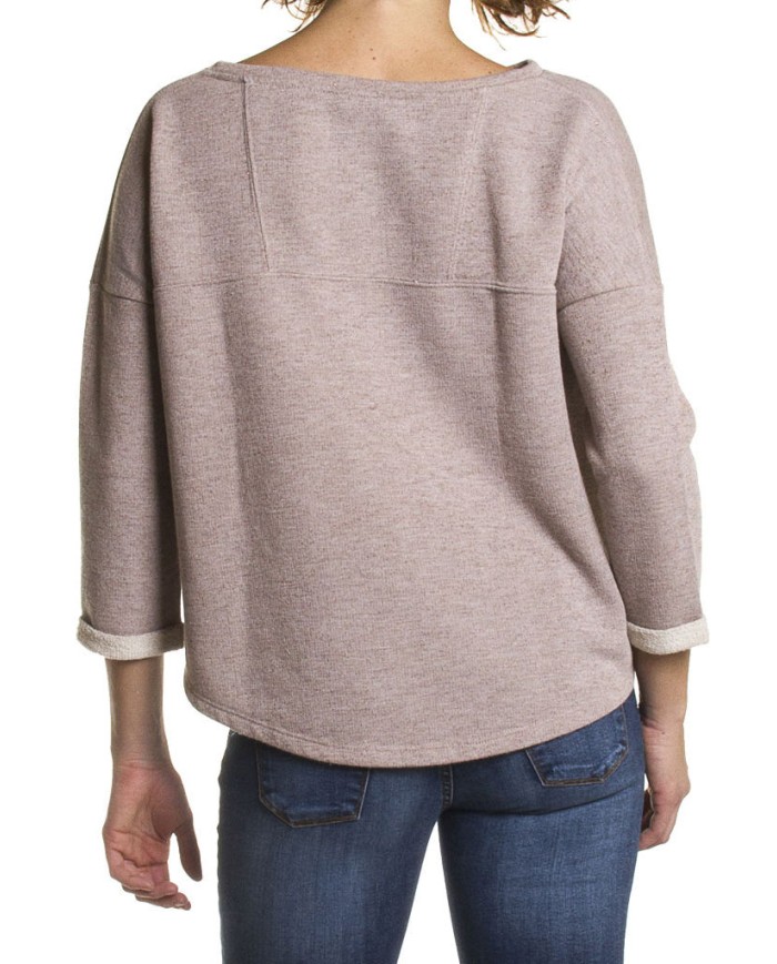 FELPA AMPIA IN COTONE