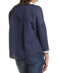 FELPA AMPIA IN COTONE