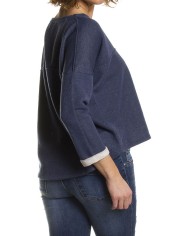 FELPA AMPIA IN COTONE