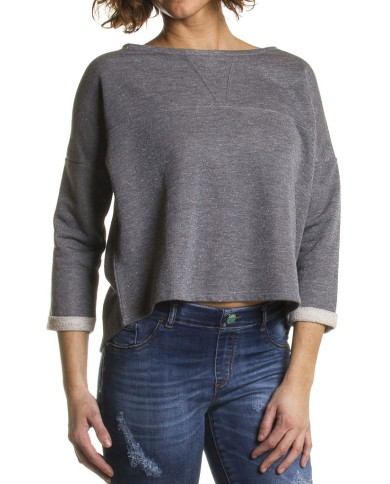 FELPA AMPIA IN COTONE