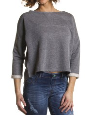 FELPA AMPIA IN COTONE