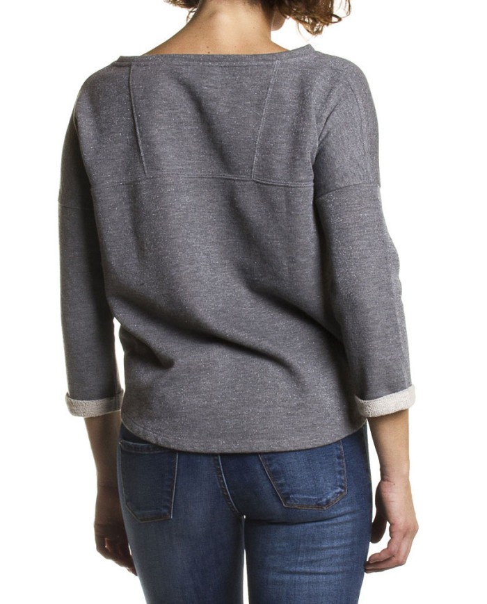 FELPA AMPIA IN COTONE