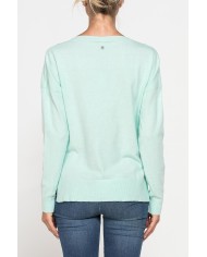 MAGLIA BASICA CON SCOLLO A V