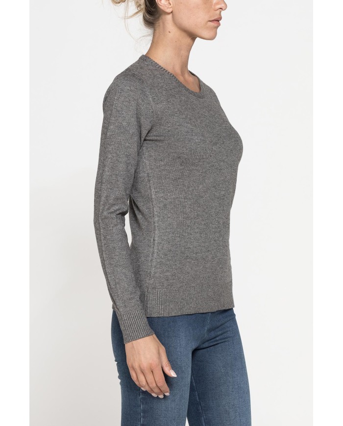 MAGLIA BASICA GIROCOLLO