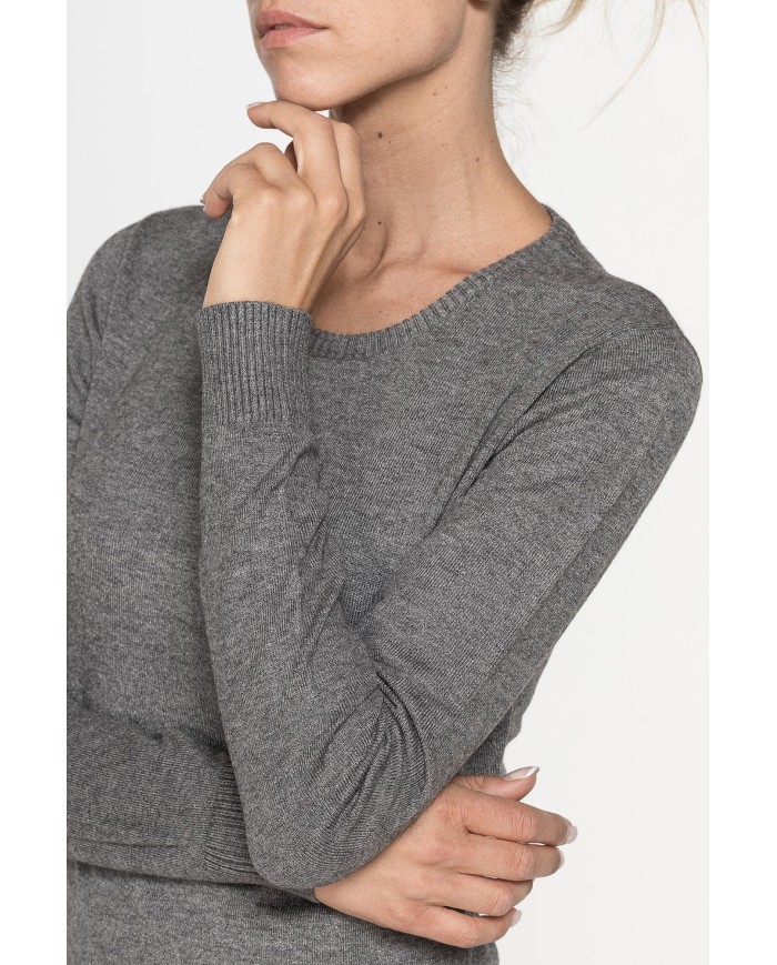 MAGLIA BASICA GIROCOLLO