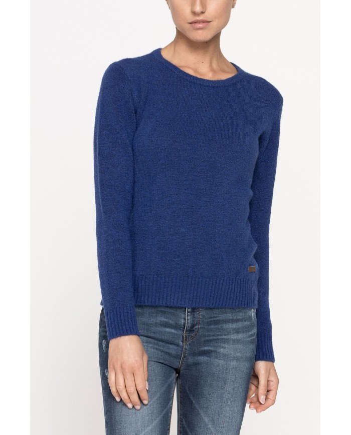 MAGLIA GIROCOLLO IN MISTO LANA