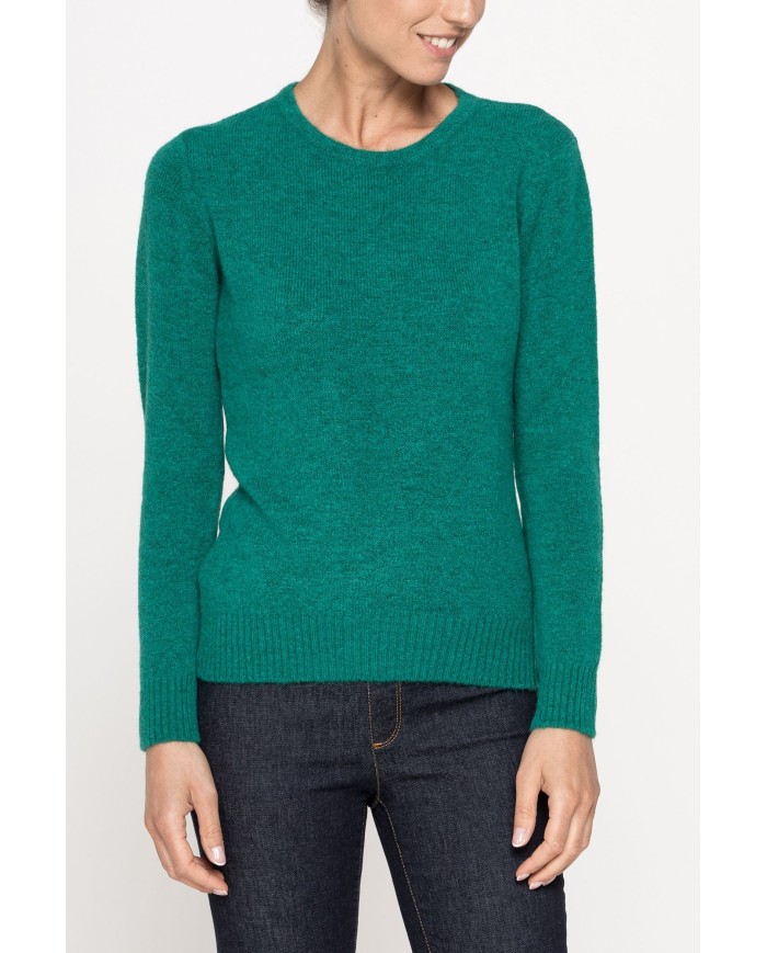 MAGLIA GIROCOLLO IN MISTO LANA