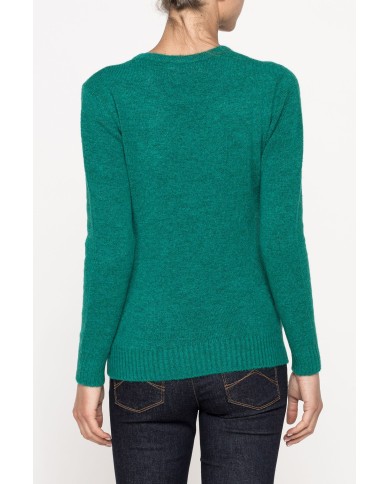 MAGLIA GIROCOLLO IN MISTO LANA