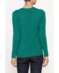 MAGLIA GIROCOLLO IN MISTO LANA